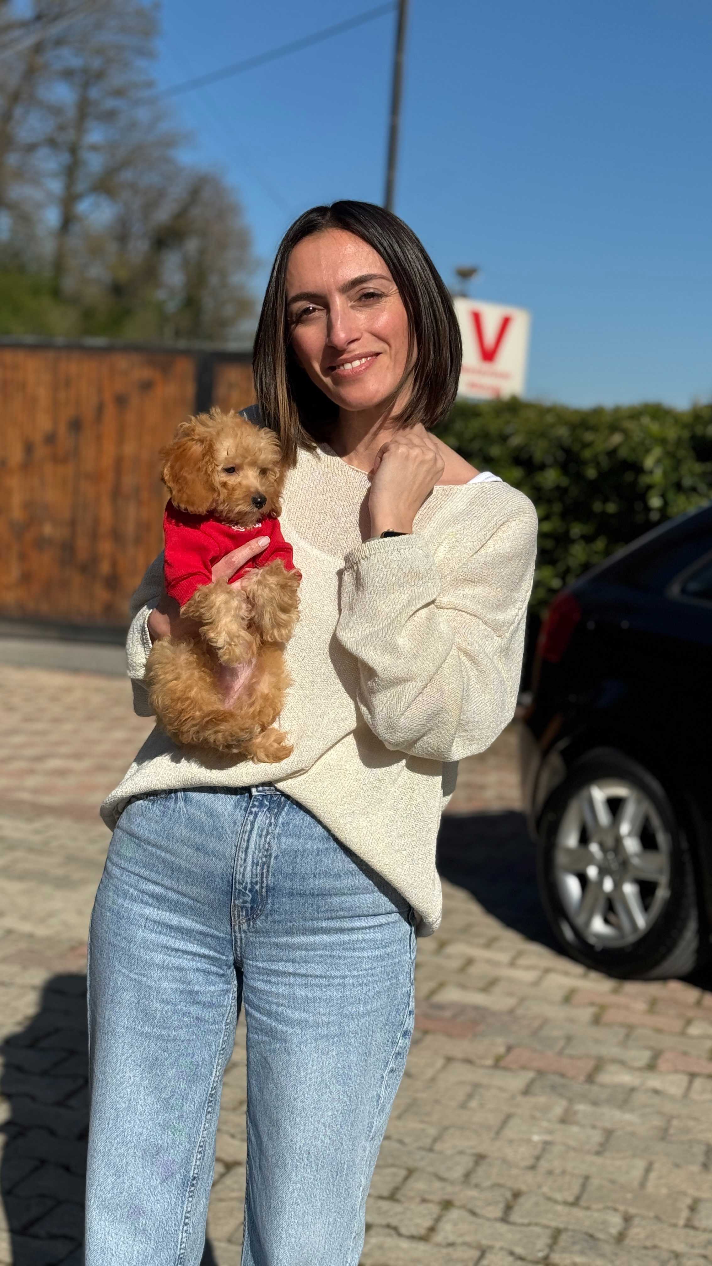 Sabire hanım uzun süredir hayalini süsleyen yavruya kavuştu :) Minik Felicia şans getirsin